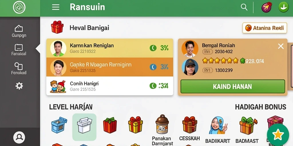ocatoto - Karakter-karakter lucu dan menyenangkan untuk dimainkan.